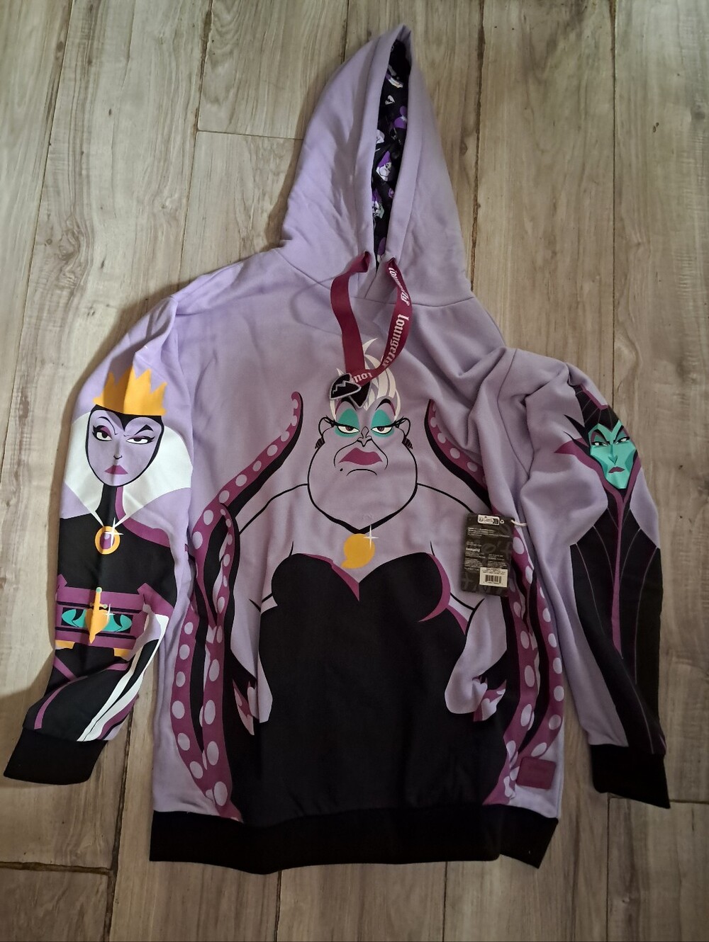 Disney Female Villains Hoodie L